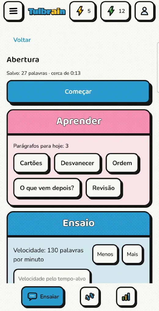 Tulbrain · Aprender